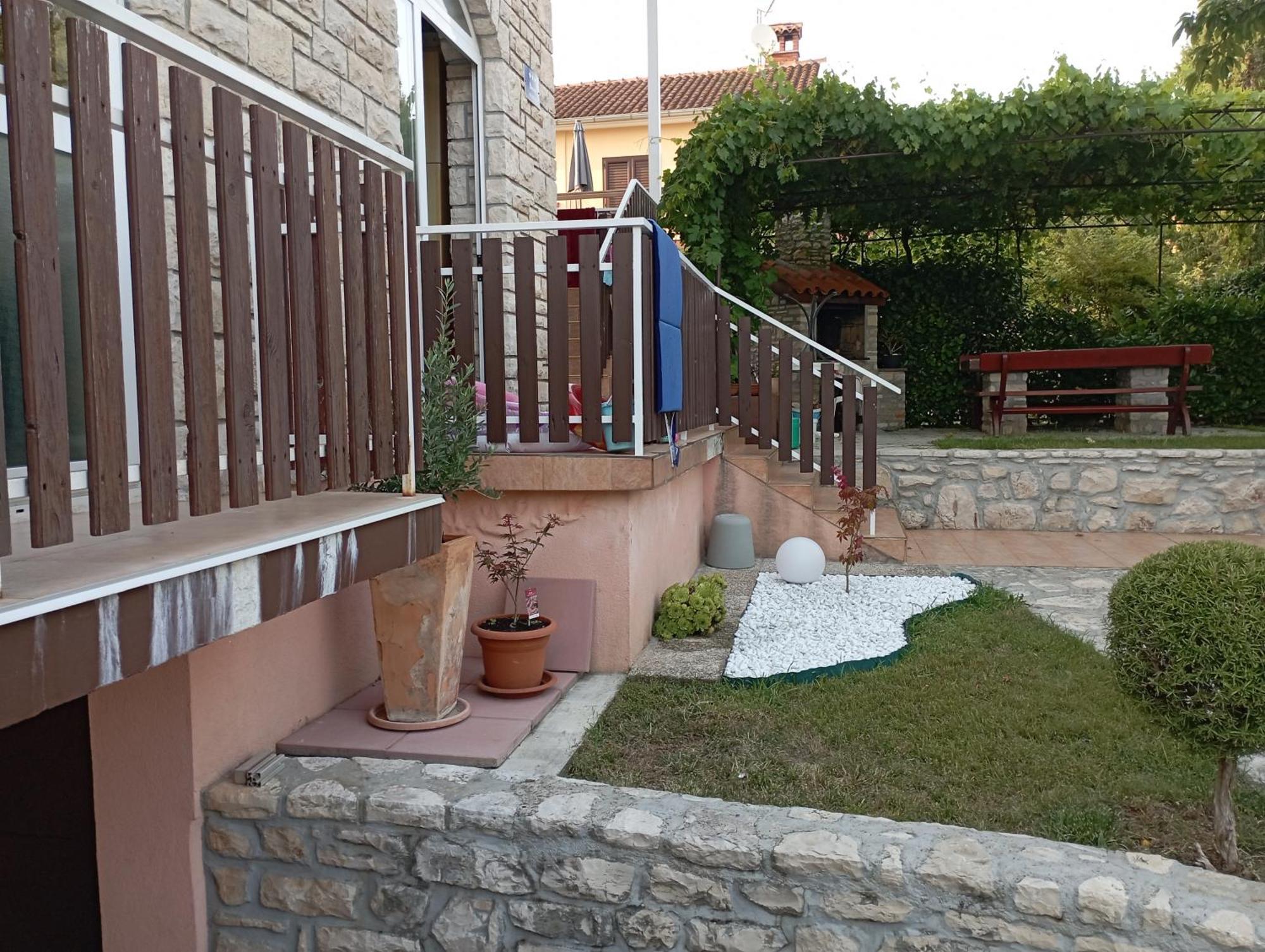 Apartman Sole Karigador Exterior foto